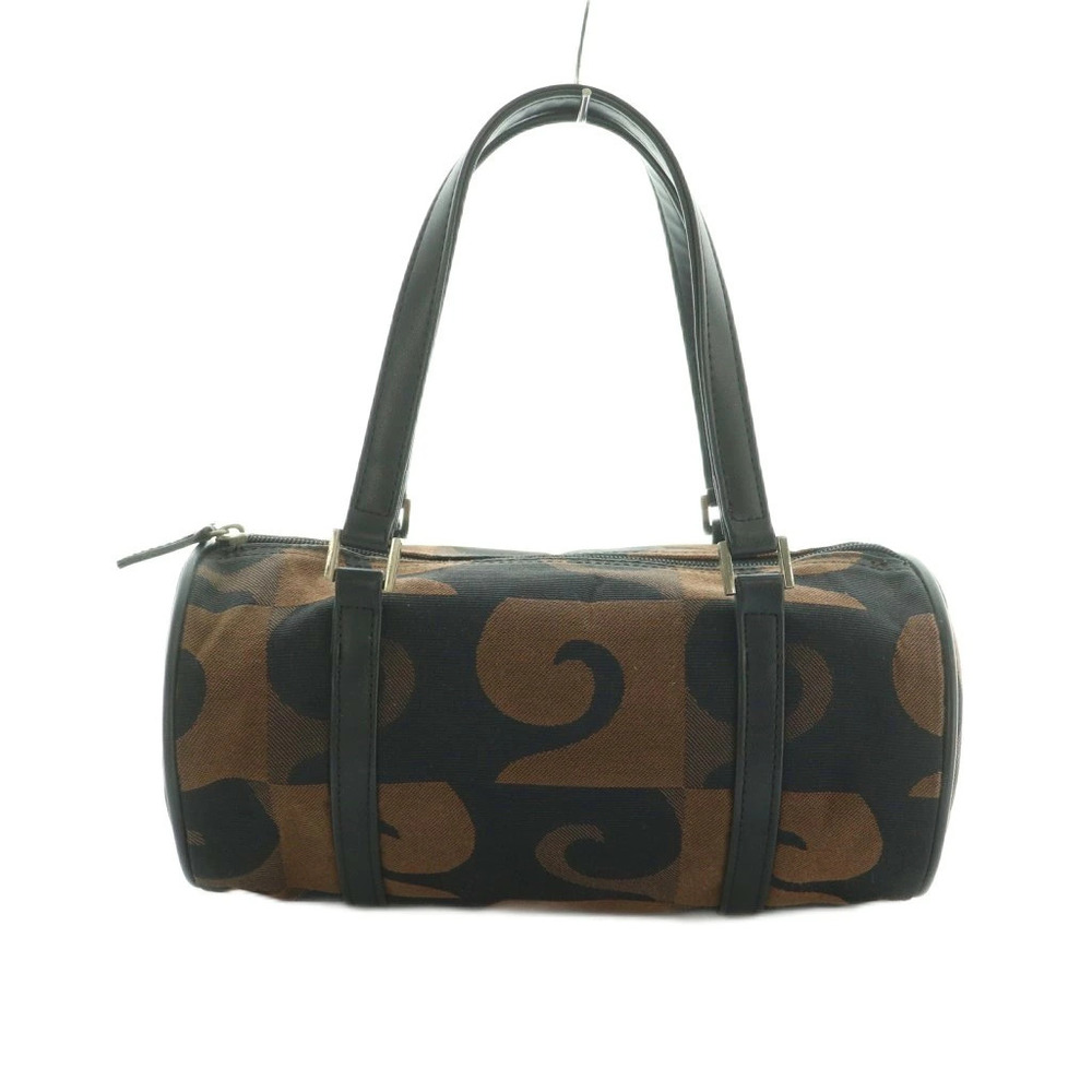 Pierre Card Handbag Bag All over Brown Black MI